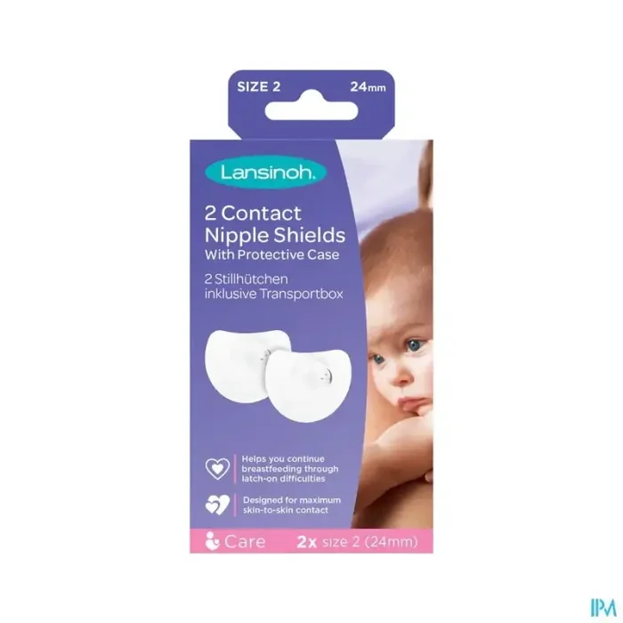 Lansinoh bout seins t2 2 + etui protection