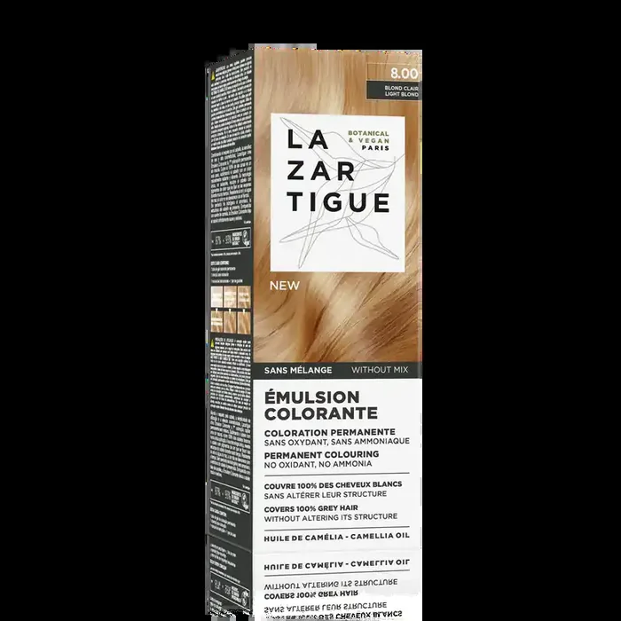 Lazartigue émulsion colorante 8.00 blond clair