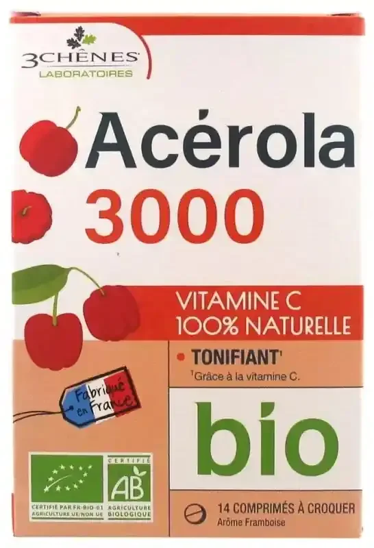 Les 3 Chênes Acerola Bio 3000