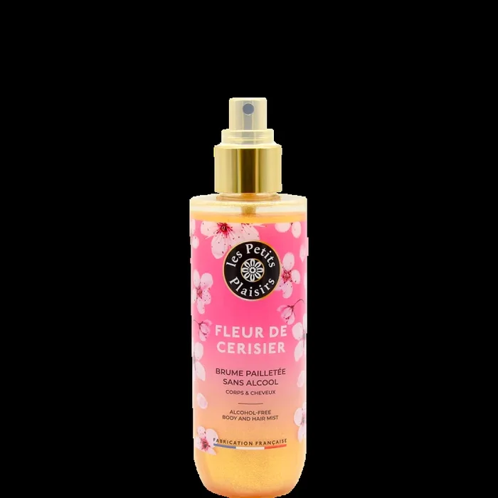 Les Petits Plaisirs Fleur de Cerisier Brume Pailletée Sans Alcool