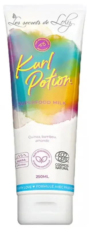 Les Secrets de Loly Kurl Potion Lait Superfood Bio 250 ml
