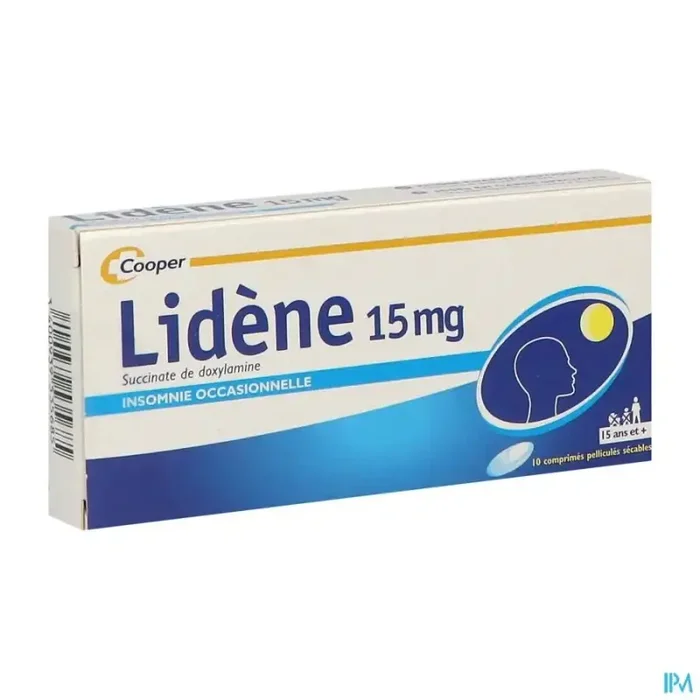 Lidene 15mg comprimé sécable 10