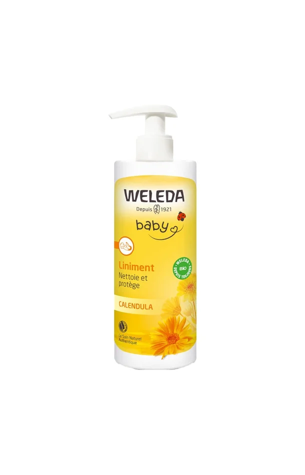 Liniment 3-en-1 bio – Calendula – Bébé – 400 ml