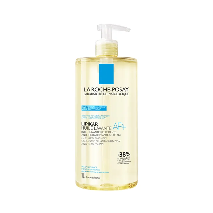 Lipikar AP+ – Huile Lavante Relipidante, Anti-Irritation, Anti-Grattage