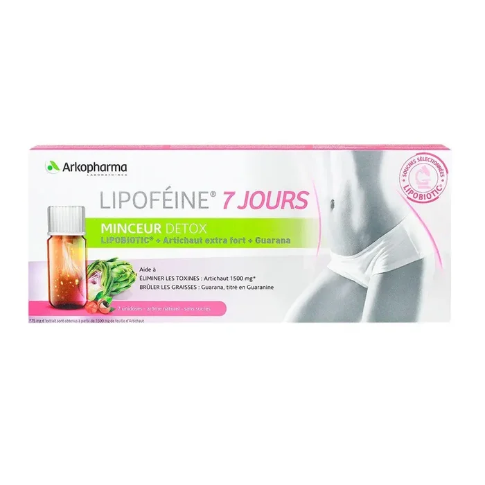 Lipoféine minceur détox 7 unidoses