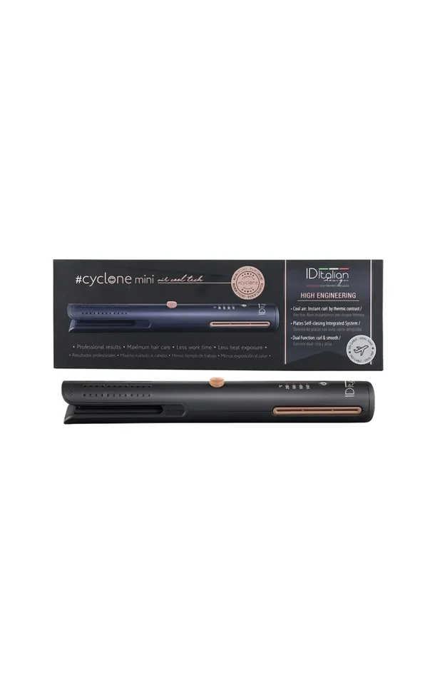 Lisseur de cheveux – Cyclone Air Cool Tech USB – Noir