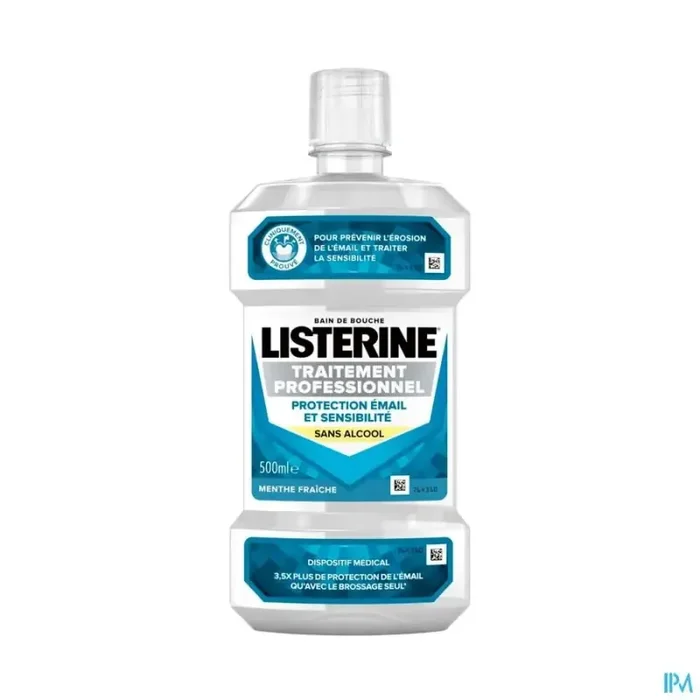 Listerine protection email et sensibilite bain de bouche 500ml