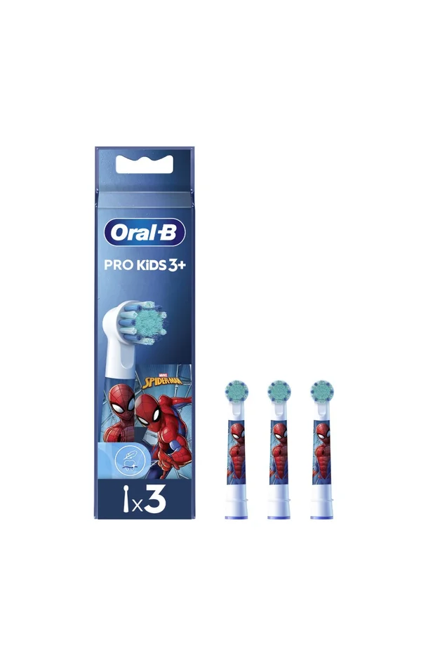 Lot de 3 brossettes de rechange – Enfant – Spider-Man