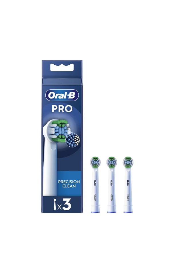 Lot de 3 brossettes de rechange – Precision Clean – Blanc