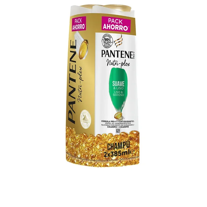 LOT DE SHAMPOOING DOUX ET LISSE 2 x 385 ml