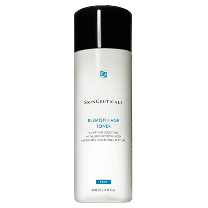 Lotion tonique purifiante anti-âge et anti-imperfections Blemish + Age Toner SkinCeuticals 200 ml