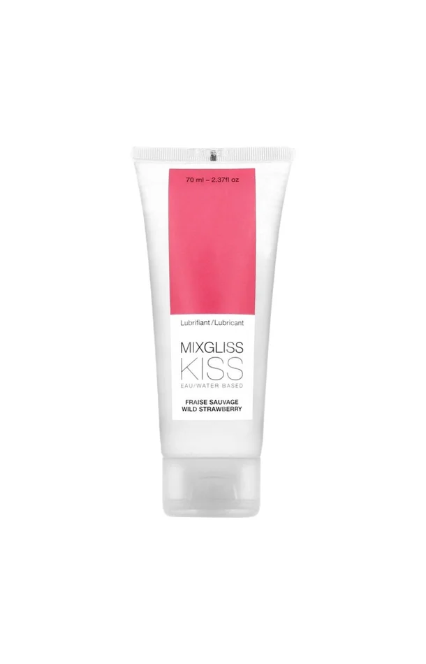 Lubrifiant à base d’eau – Fraise des bois – 70 ml