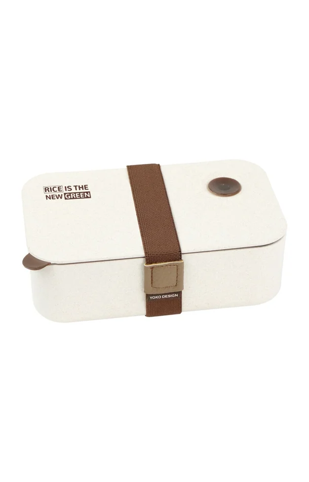 Lunch box en fibres de riz – 1 étage – 1 L