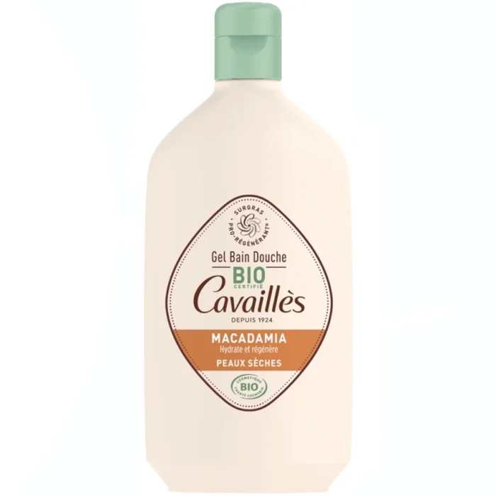 Macadamia – Gel Bain & Douche – Peaux Sèches Bio 400 ml