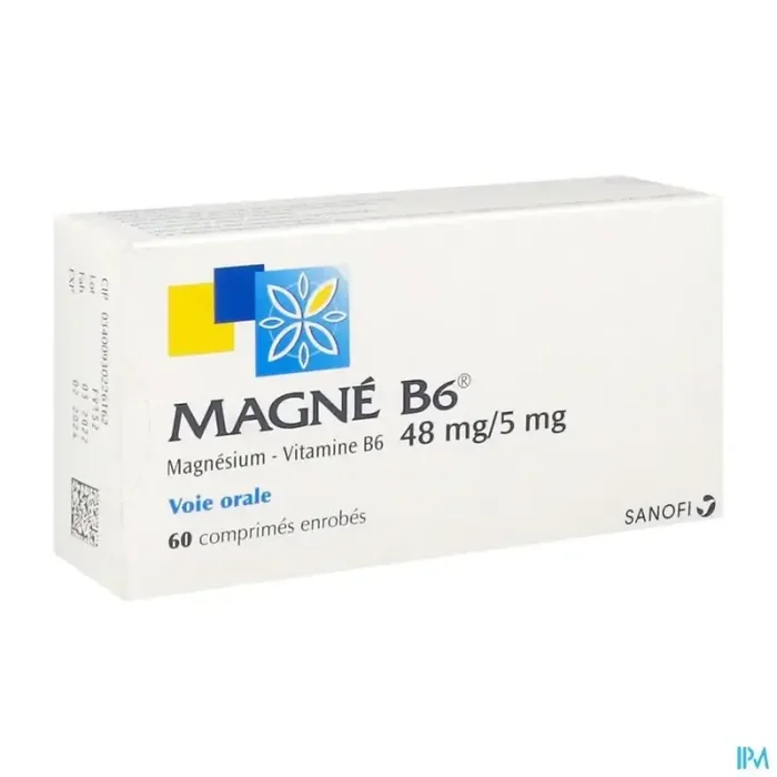 Magne b6 48mg/5mg comprimé 60