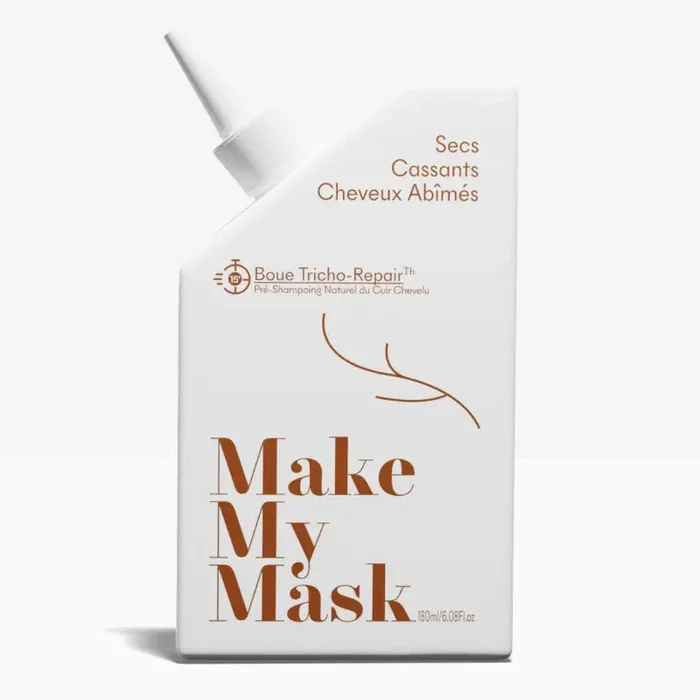 MakeMyMask – Boue Tricho-Repair Cheveux abîmés 180ml