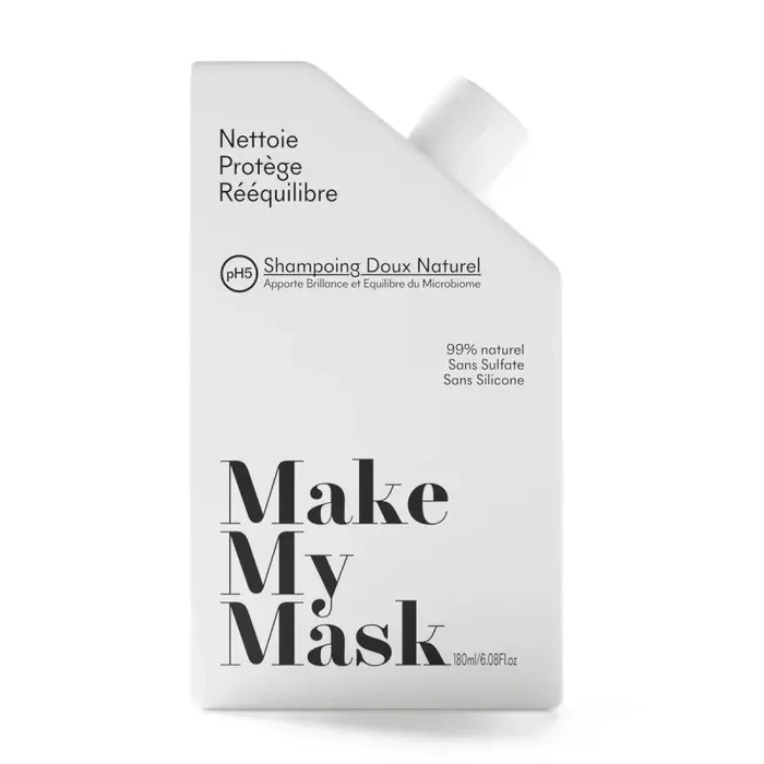 Makemymask – Shampooing naturel PH5 180ml