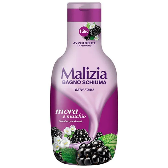 Malizia Bain Moussant Mûre et musc