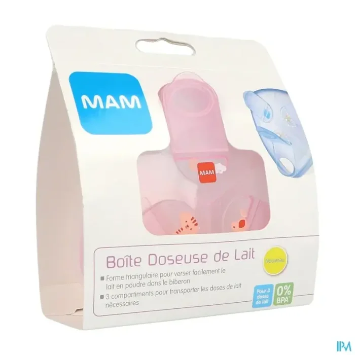 Mam boite doseuse de lait 3 compartiments