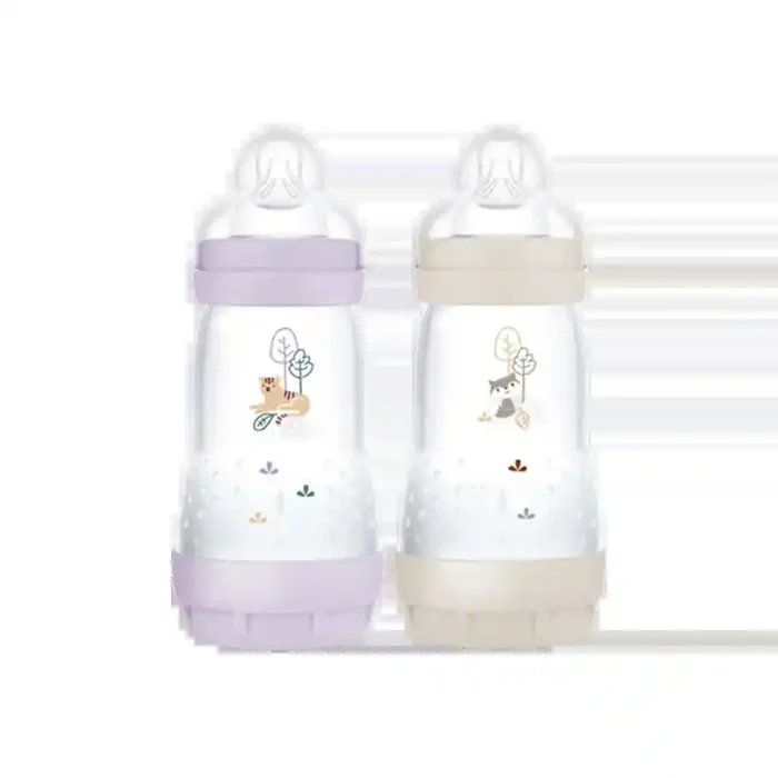 MAM Easy Start 2 biberons anti-colique 2+ mois lilas sable 260ml