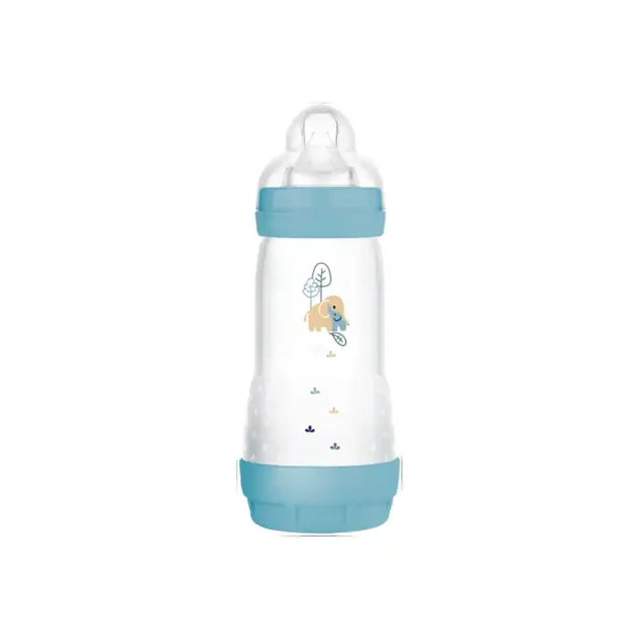 MAM Easy Start biberons anti-colique 320ml tetine debit 3, 4mois+ ocean