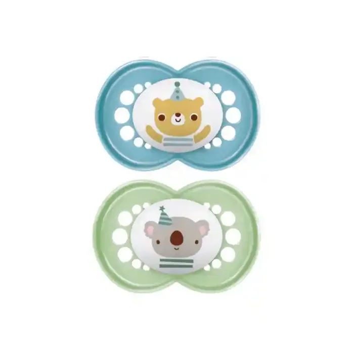 MAM Original 2 sucettes silicone +6 mois, animaux