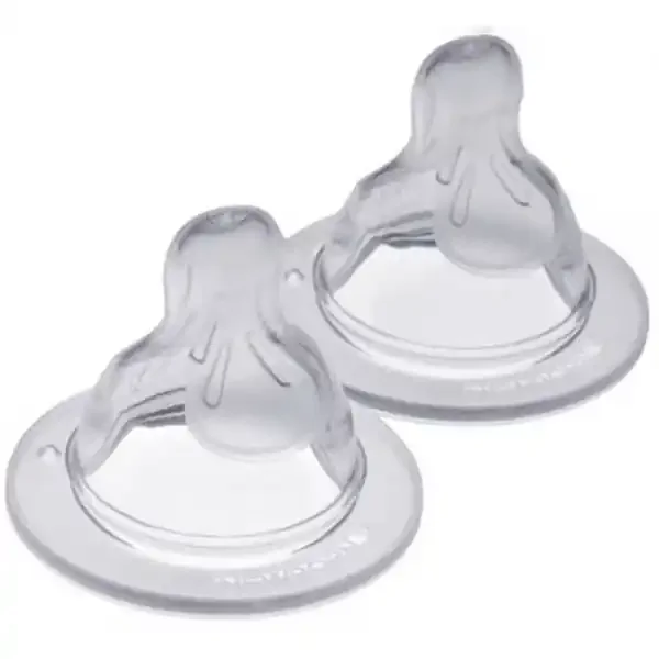 MAM Tétine Débit 2 Moyen Silicone x 2