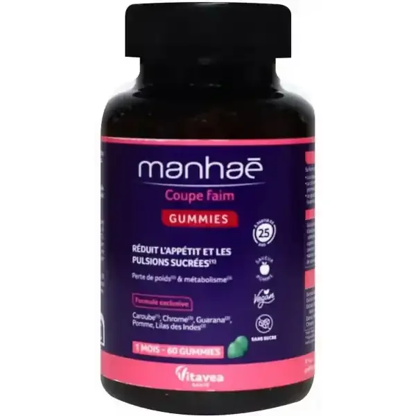 Manhaé Coupe Faim Gummies x 60