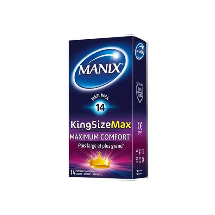 Manix King Size Max 14 preservatifs