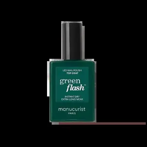 MANUCURIST GREEN FLASH VERNIS SEMI PERMANENT Top Coat – 15ml