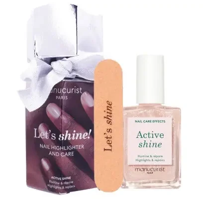 MANUCURIST LET‘S SHINE VERNIS ACTIVE SHINE + LIME A ONGLES
