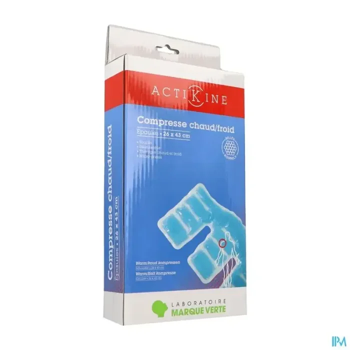 Marque verte actikine compresse chaud froid billes epaule