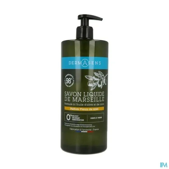 Marque verte dermasens savon de marseille liquide fleur de miel 1l