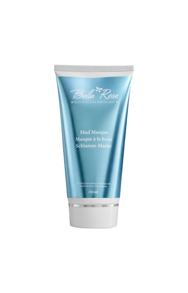Masque à la boue clarifiant – Minéraux de la mer morte & acide hyaluronique – Visage – 150 ml