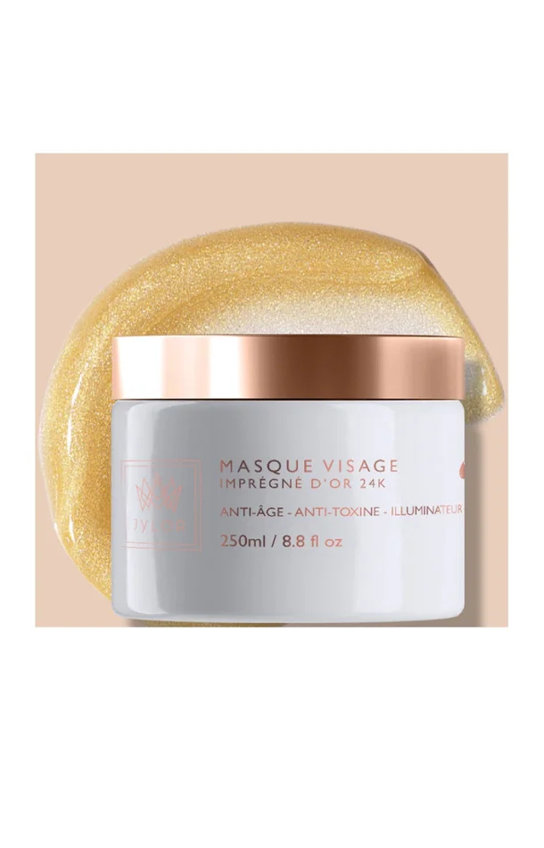 Masque anti-âge – Or 24k – Visage – 250 ml