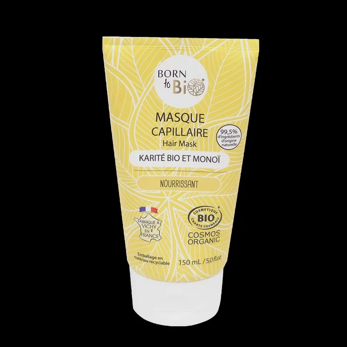 Masque Capillaire karité et monoï – Certifié bio