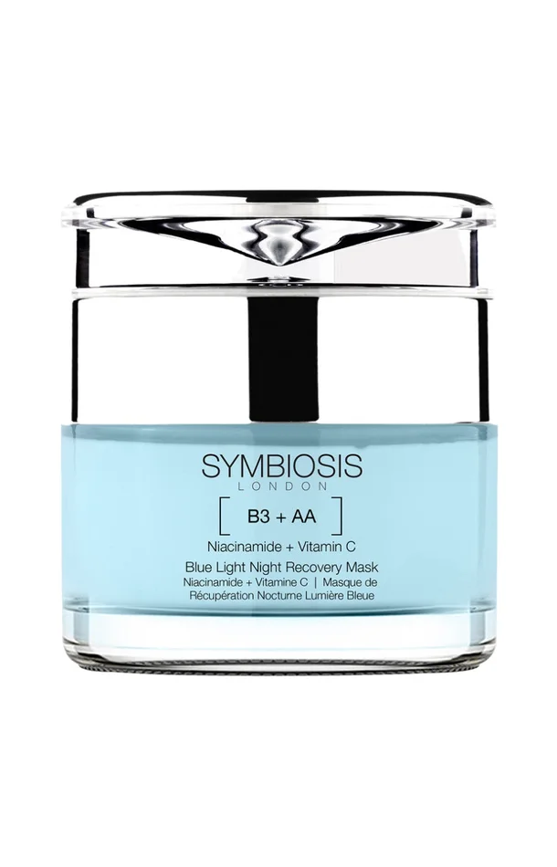 Masque de nuit anti-lumière bleue – Niacinamide & vitamine C – Visage