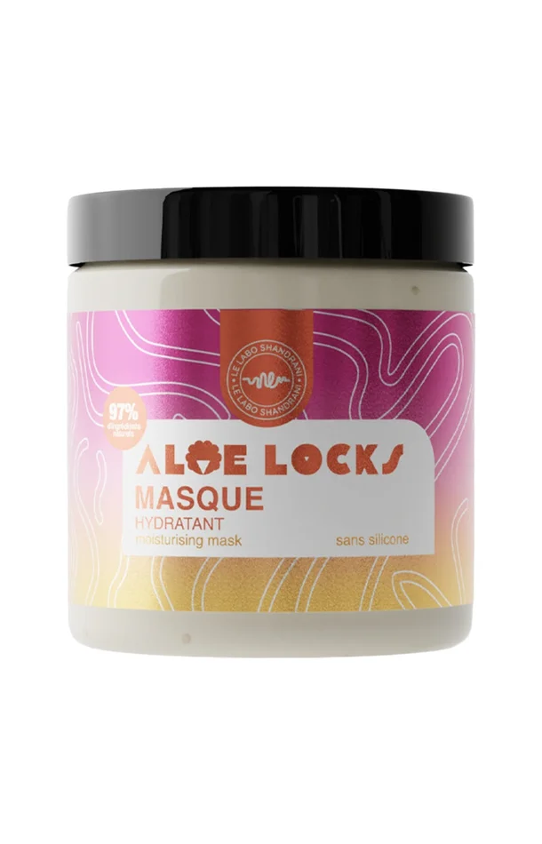 Masque hydratant – Aloe Locks – Karité & kératine – Cheveux texturés – 250 ml