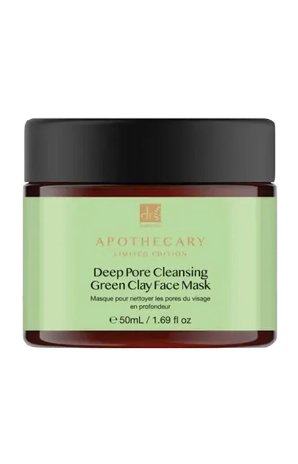 Masque nettoyant – Argile verte – Visage – 50 ml