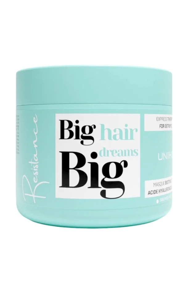 Masque nourrissant – Acide hyaluronique – Cheveux abîmés & fragilisés – 500 ml