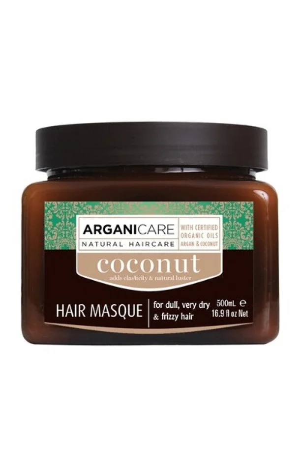 Masque nourrissant – Huile de coco bio – Cheveux très secs – 500 ml