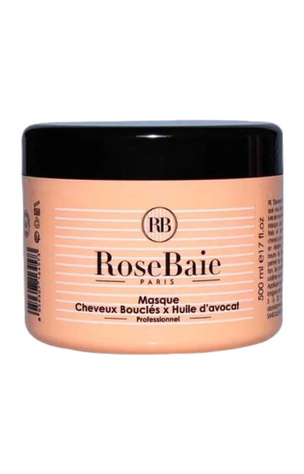 Masque nourrissant – Keratine & huile d’avocat – Cheveux bouclés, frisés & crépus – 500 ml
