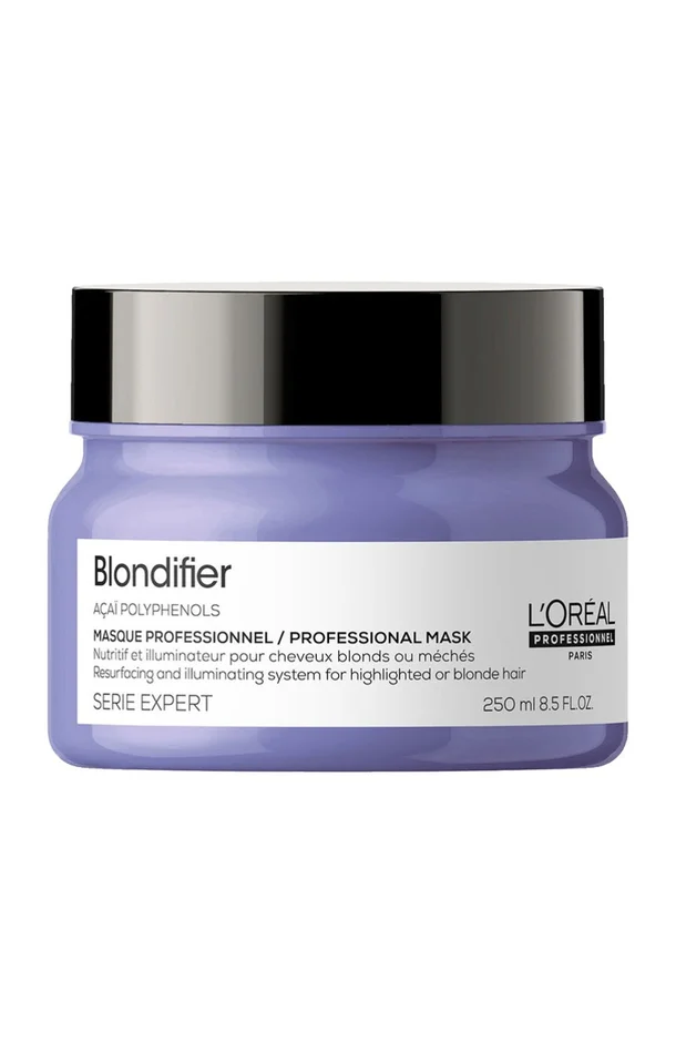 Masque nutritif & illuminateur – Blondifier – Cheveux blonds ou méchés