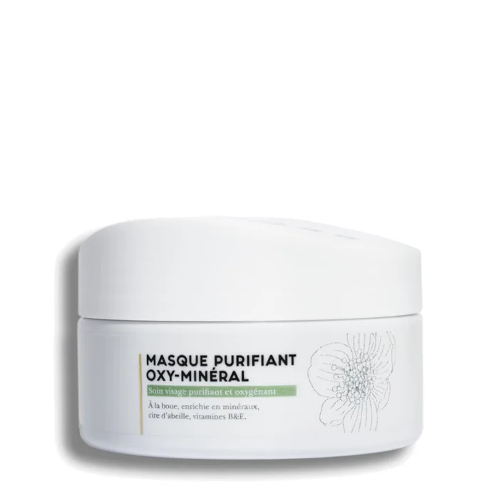 Masque Oxy-Min&eacute;ral Cire d’Abeille – Purifiant & Oxyg&eacute;nant Visage 200 ml