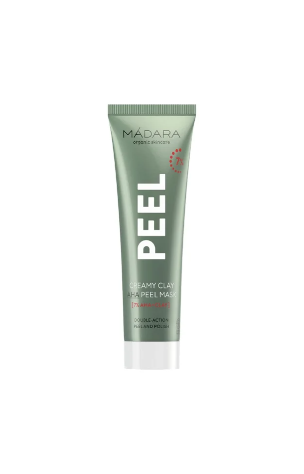 Masque peeling – 7% AHA & argile – Peaux à imperfections & grasses – 60 ml