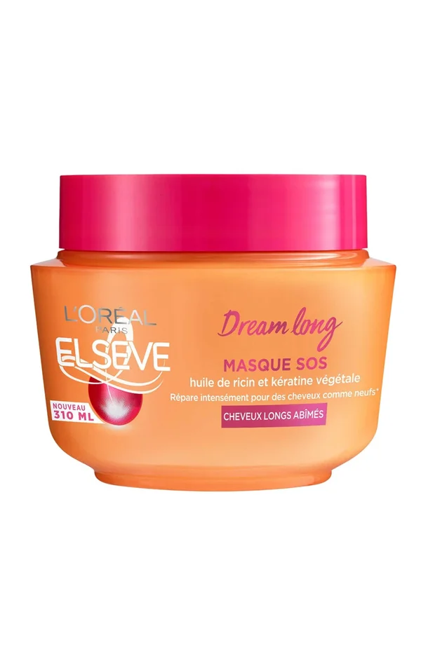 Masque reconstructeur – Ricin & vitamines – Cheveux longs & abîmés – 310 ml