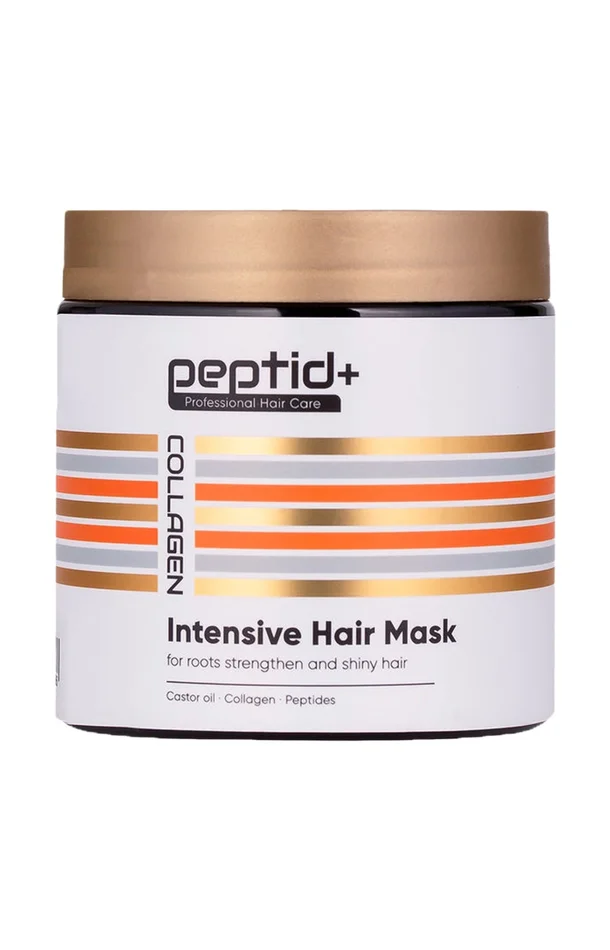 Masque réparateur – Peptides & collagène – Cheveux abîmés – 500 ml