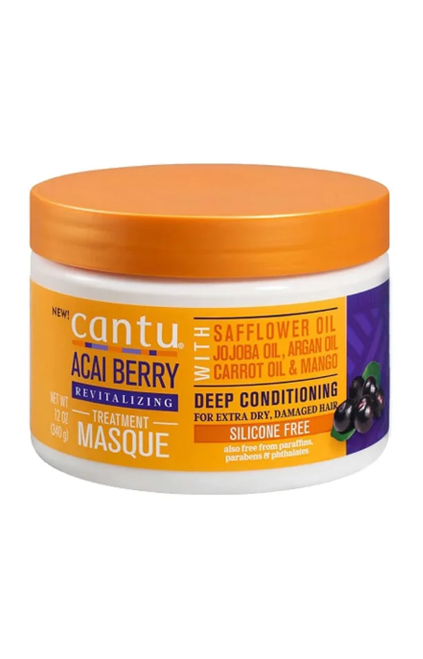 Masque revitalisant – Baies d’acaï – Cheveux secs & abîmés – 340 g