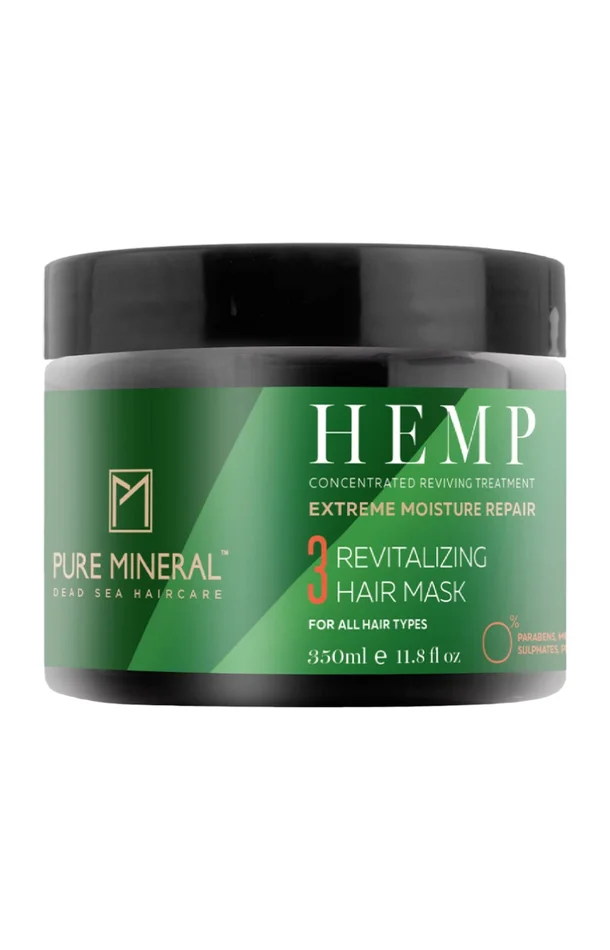 Masque revitalisant – Graine de chanvre – Cheveux – 350 ml