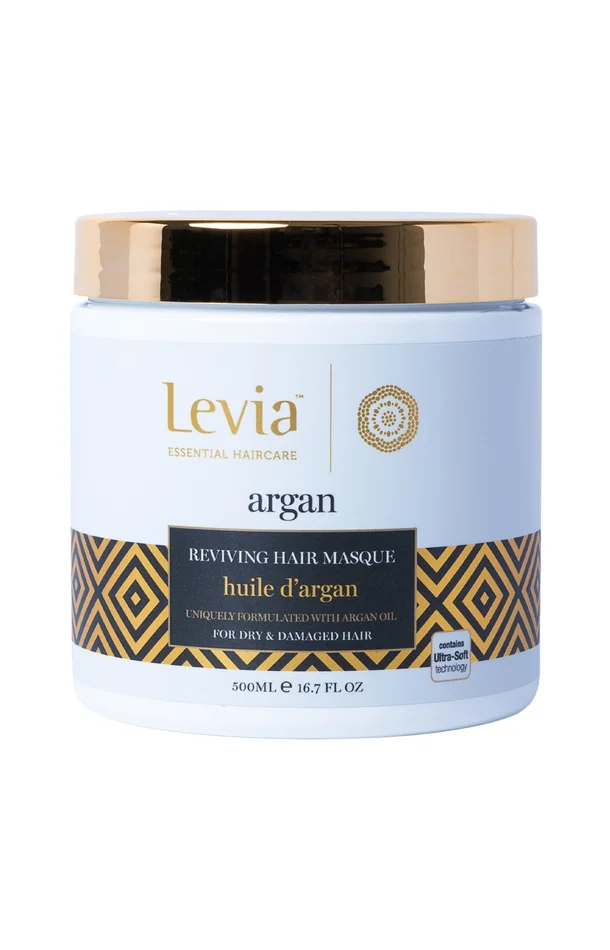 Masque revitalisant – Huile d’argan – Cheveux secs & abîmés – 500 ml